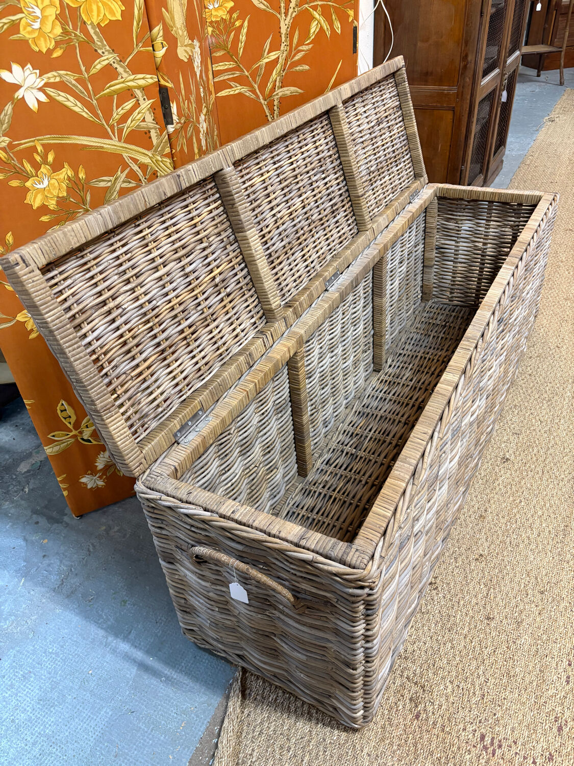 Large wicker basket