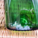 Vintage bottle with porcelain stopper