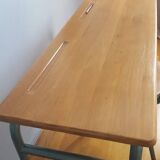 Double school table or vintage console
