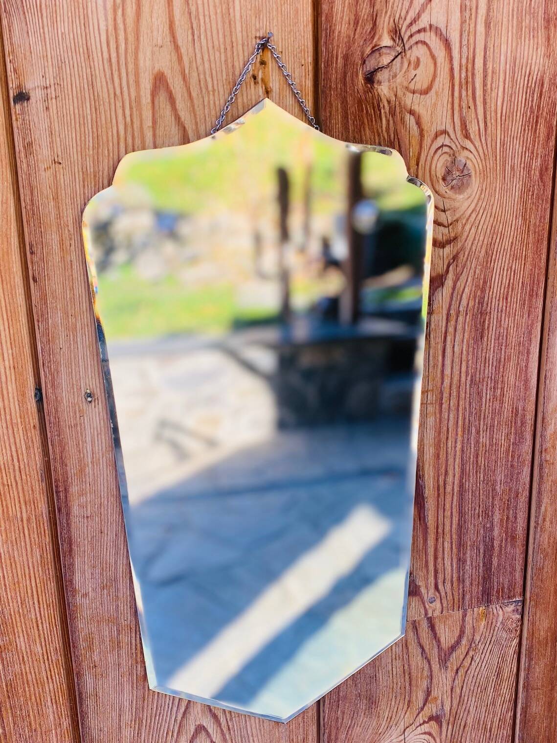 Art Deco Beveled Mirror