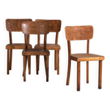 Vintage Thonet Chair Set (c.1950). Set of 4 pieces #6