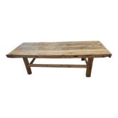Antique coffee table in elm