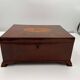 Large Victorian Box in Mahogany & Oak, England, 1840s