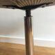 Stool or footrest upholstered in Velvet big sides
