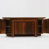 Vintage Italian walnut sideboard 1960s
