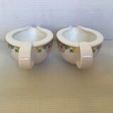 Pair of Villeroy and Boch cream and sauce boats