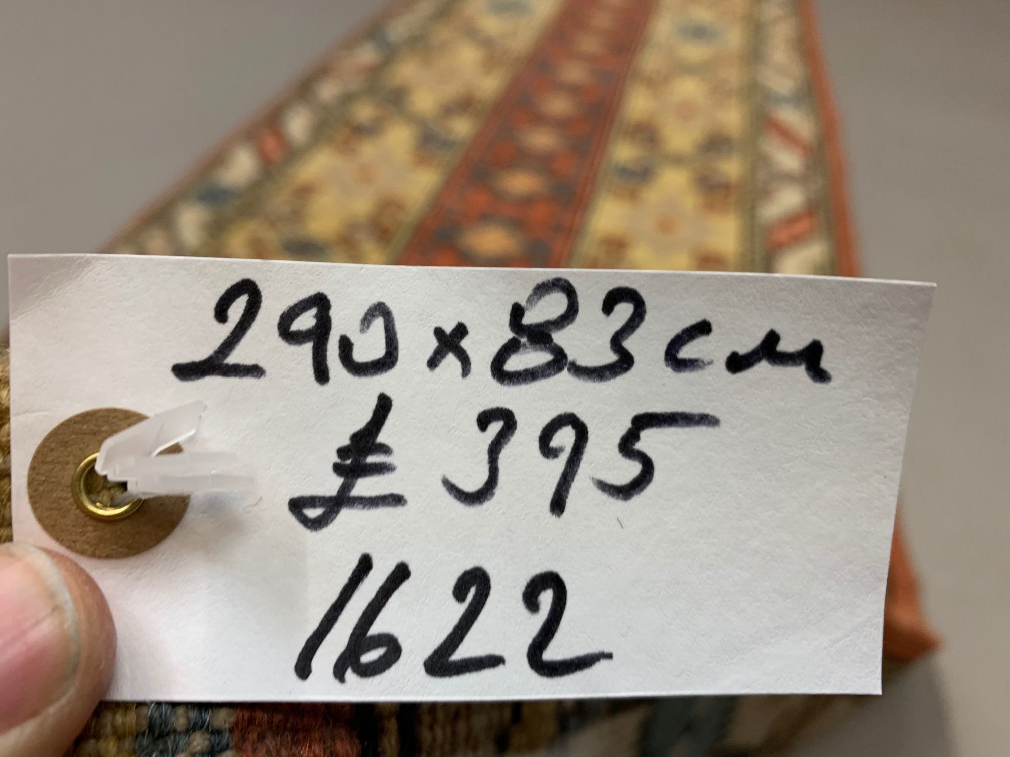 Turkish runner 290x83 cm milas rug