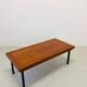 A beech vintage coffee table