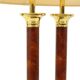 Lampe de table vintage Lusterie Deknudt de style Hollywood Regency