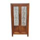Glass door cabinet, kitchen cabinet, kitchen, library, vintage, 1940s
