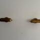 Pair of brass wall lights from the mid-century by N Leuchten, 1960s, Germany.