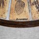 Small Salon Table in Ceramic by Vallauris, signed R.Capron, Collection Les Herbiers - 1960