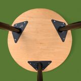 Vintage tripod pedestal table