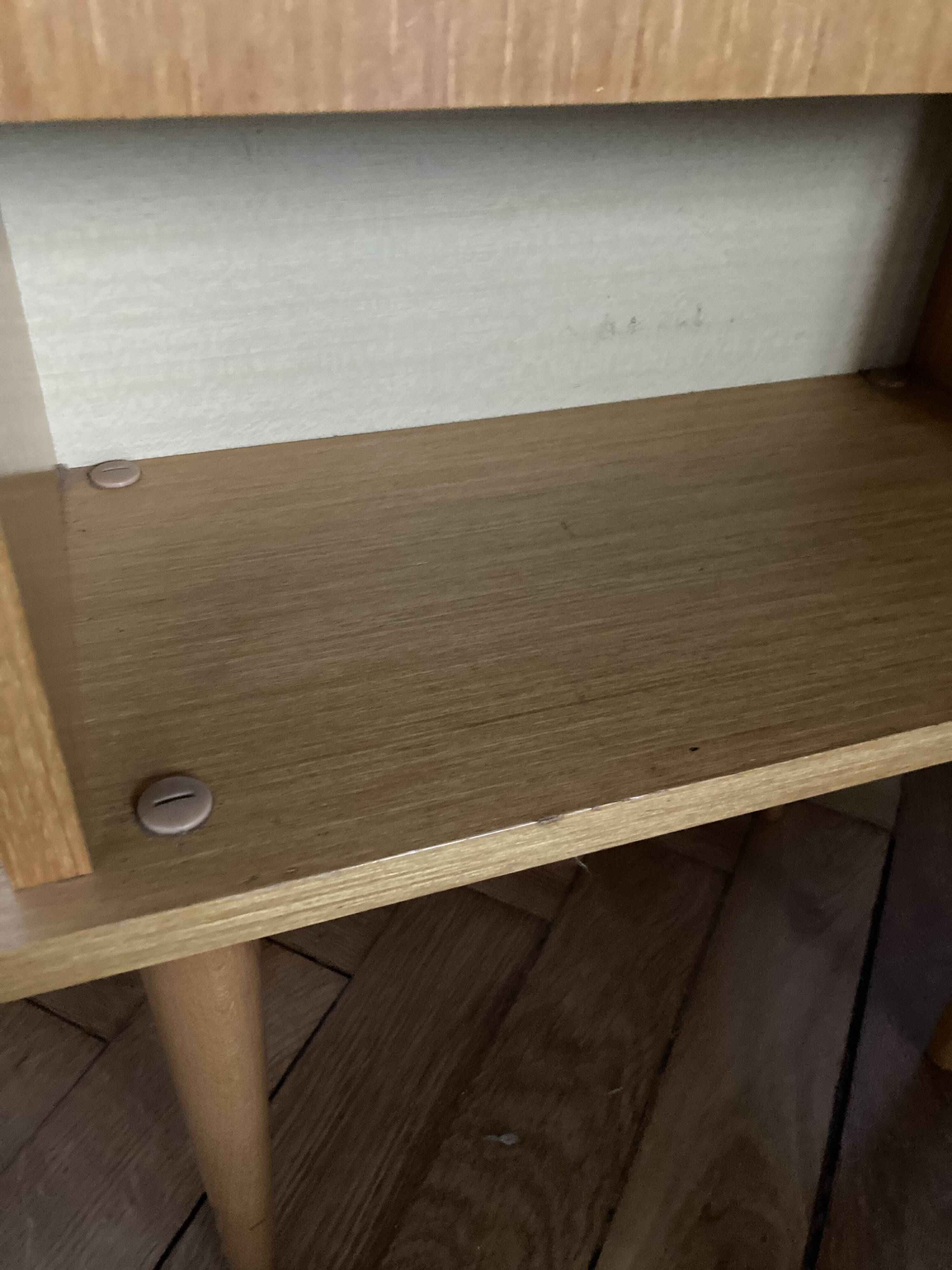 Vintage bedside table