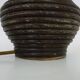 Bedside lamp, table lamp in rattan, bamboo Louis Sognot. 50s