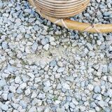 Rattan and bamboo plant holder from the 50s