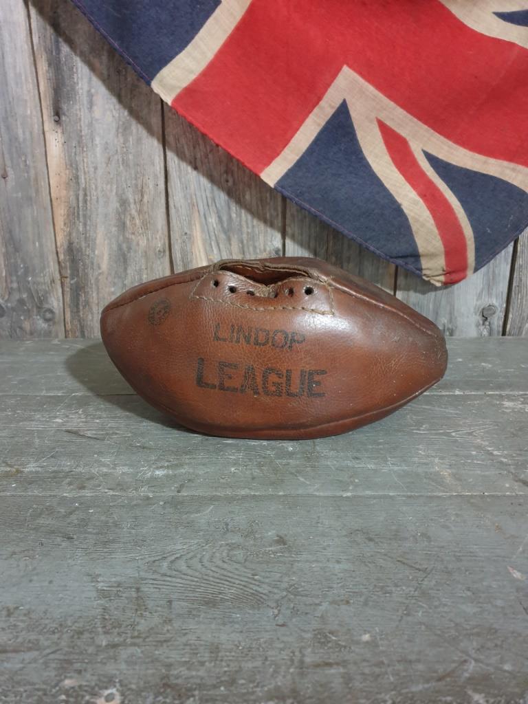 Vintage rugby ball