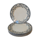 Five old plates of Sarreguemines