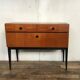 Enfilade kama / meuble tv / hifi commode vintage - teck - 50/60 - legrand design