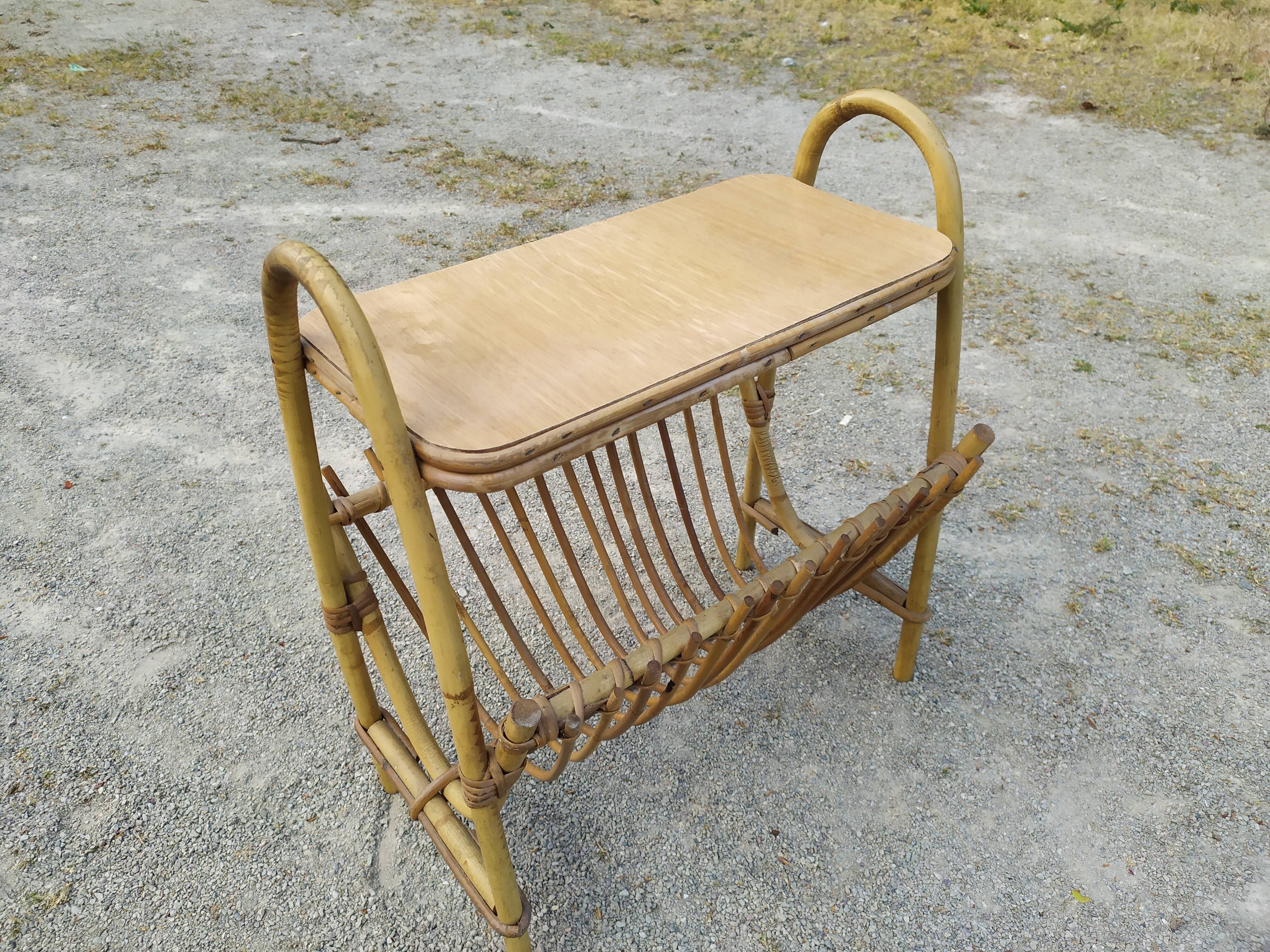 Magazine rack from the 50s and 60s