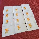 Tablecloth and napkins