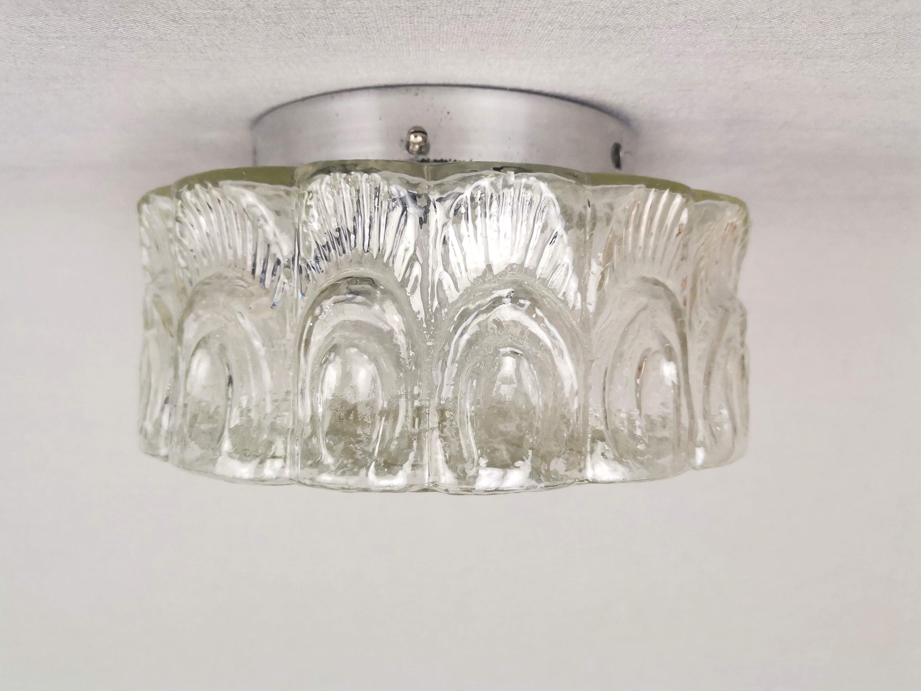 Plafonnier encastré 1960