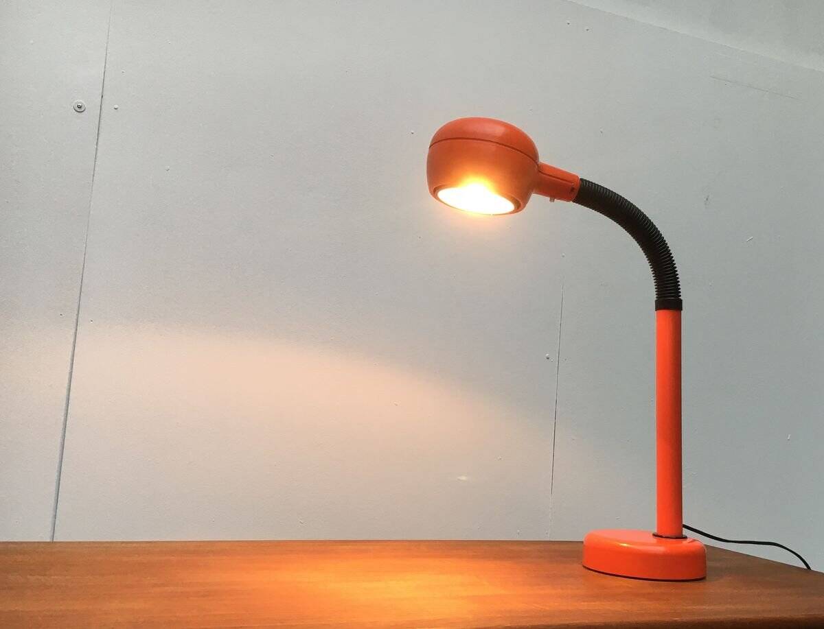 Cobra Table Lamp Swedish Space Age by Fagerhult
