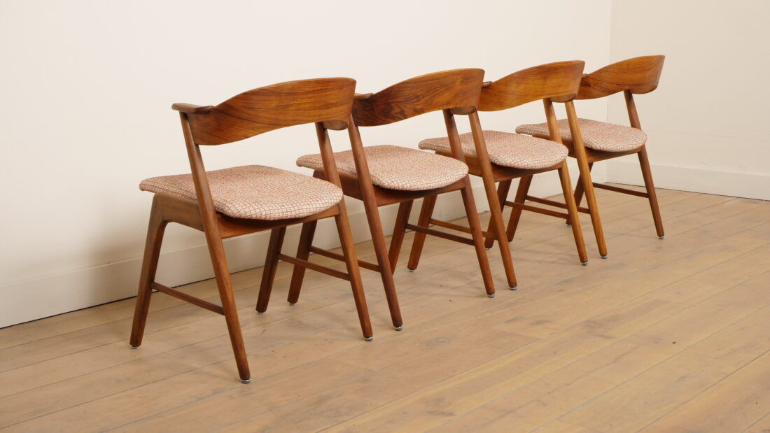 4 x dining chairs | Korup Stolefabrik | KS 21 | Re-upholstered