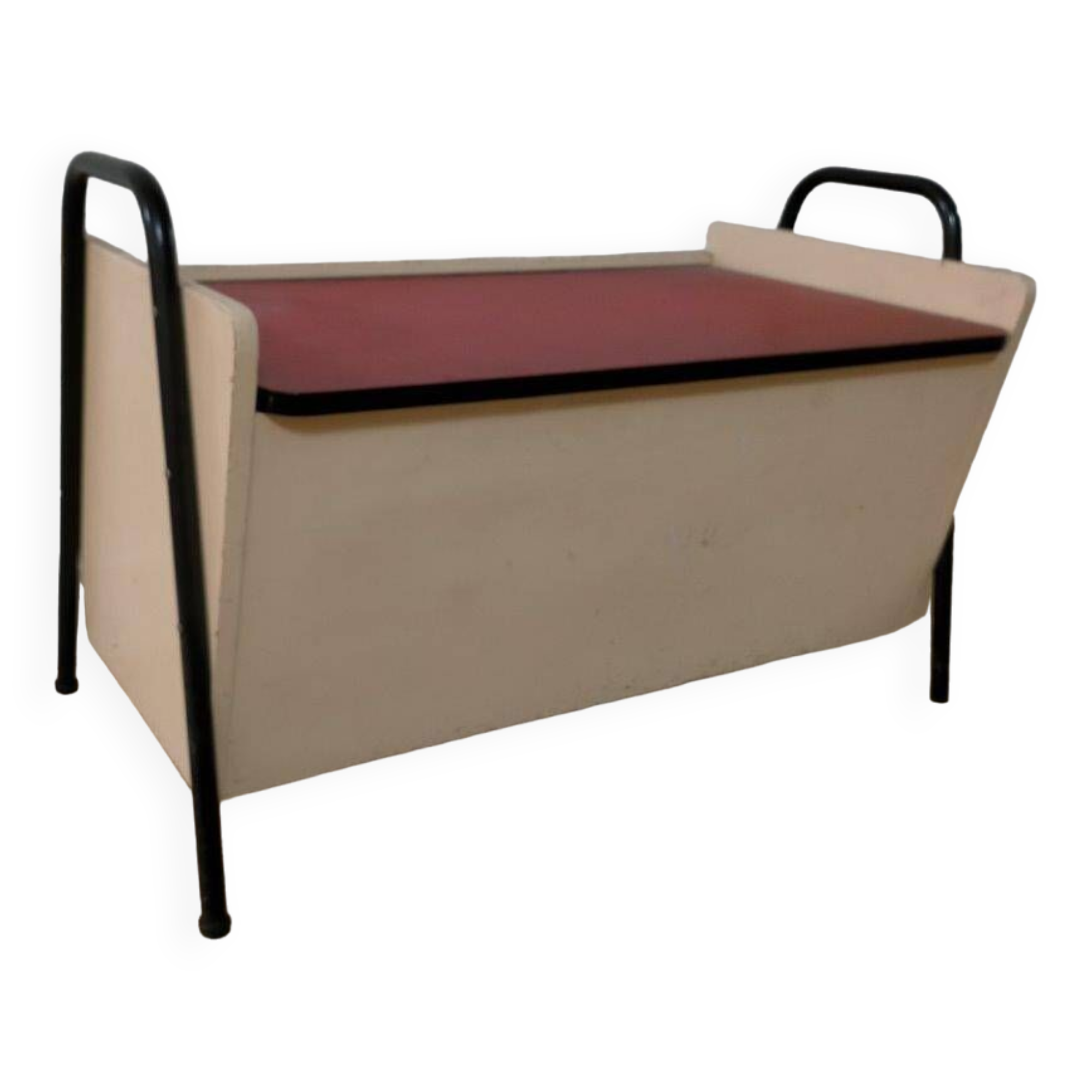 Vintage toy box from the 1950s