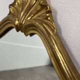 Gilded mirror carved wood, shell, classic style