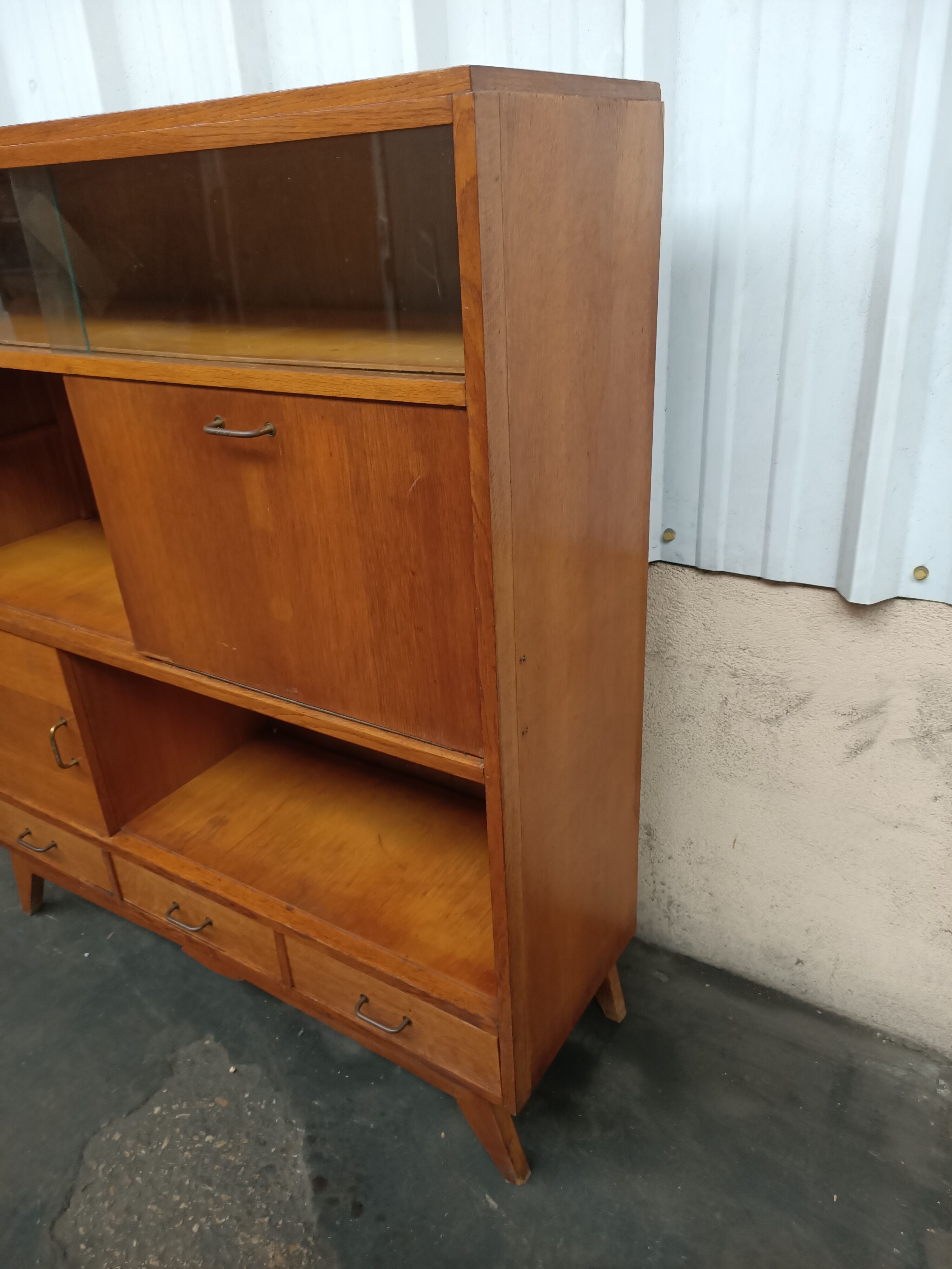 Vintage compass footboard