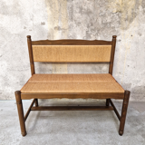 Beech straw bench 1970