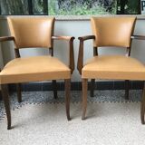 Pair of bridge chairs