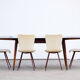Scandinavian mahogany dining table 1960