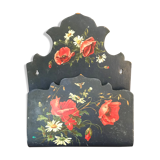 Painted cardboard wall mail carrier