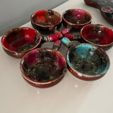 6 Vallauris cups