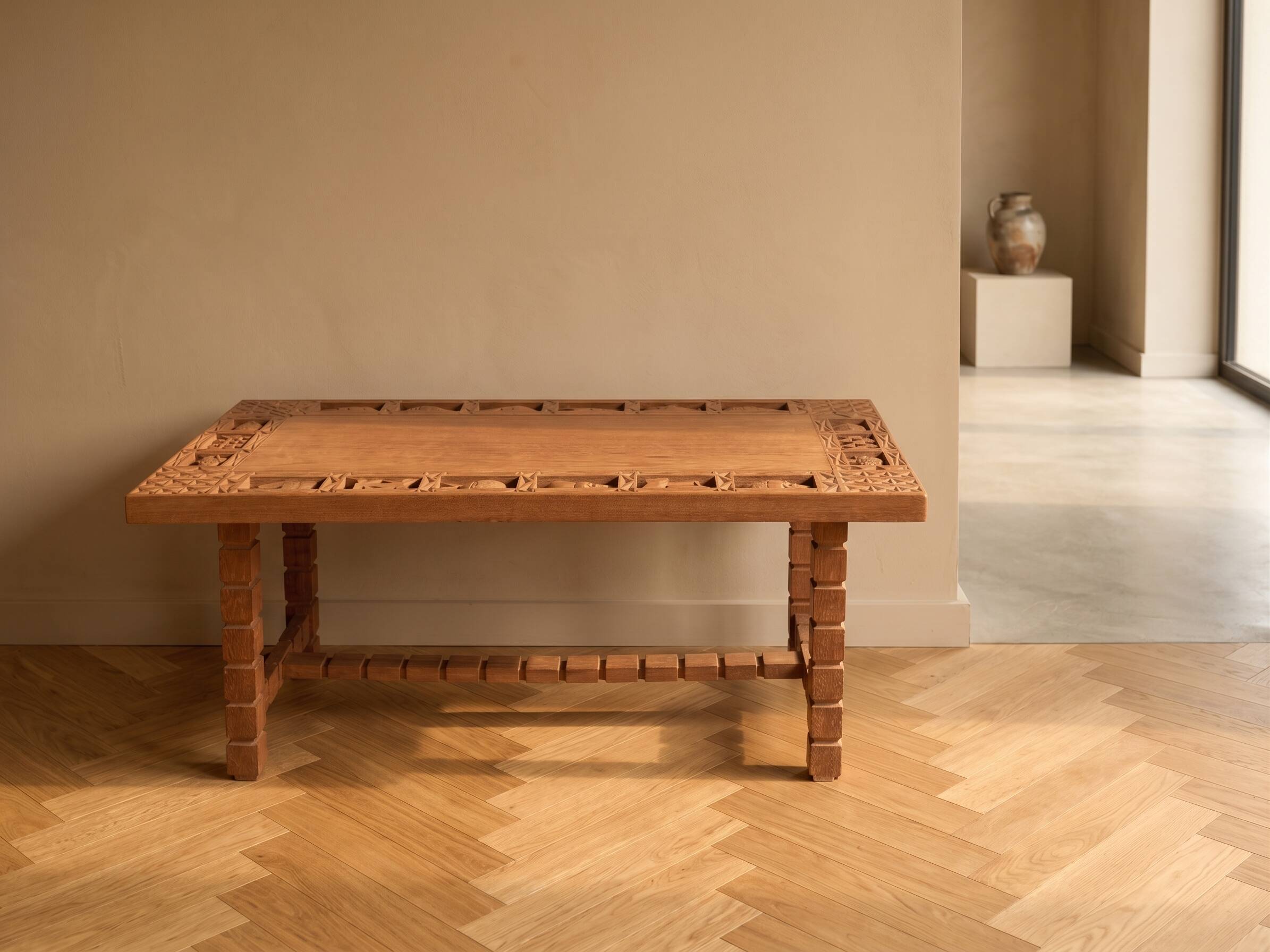 Table basse African tribe