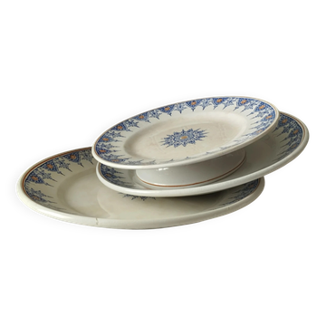 Set of 3 Saint-Amand dishes "6014"