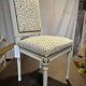 Paire de chaises style Louis XVI - Fabrication Moissonnier