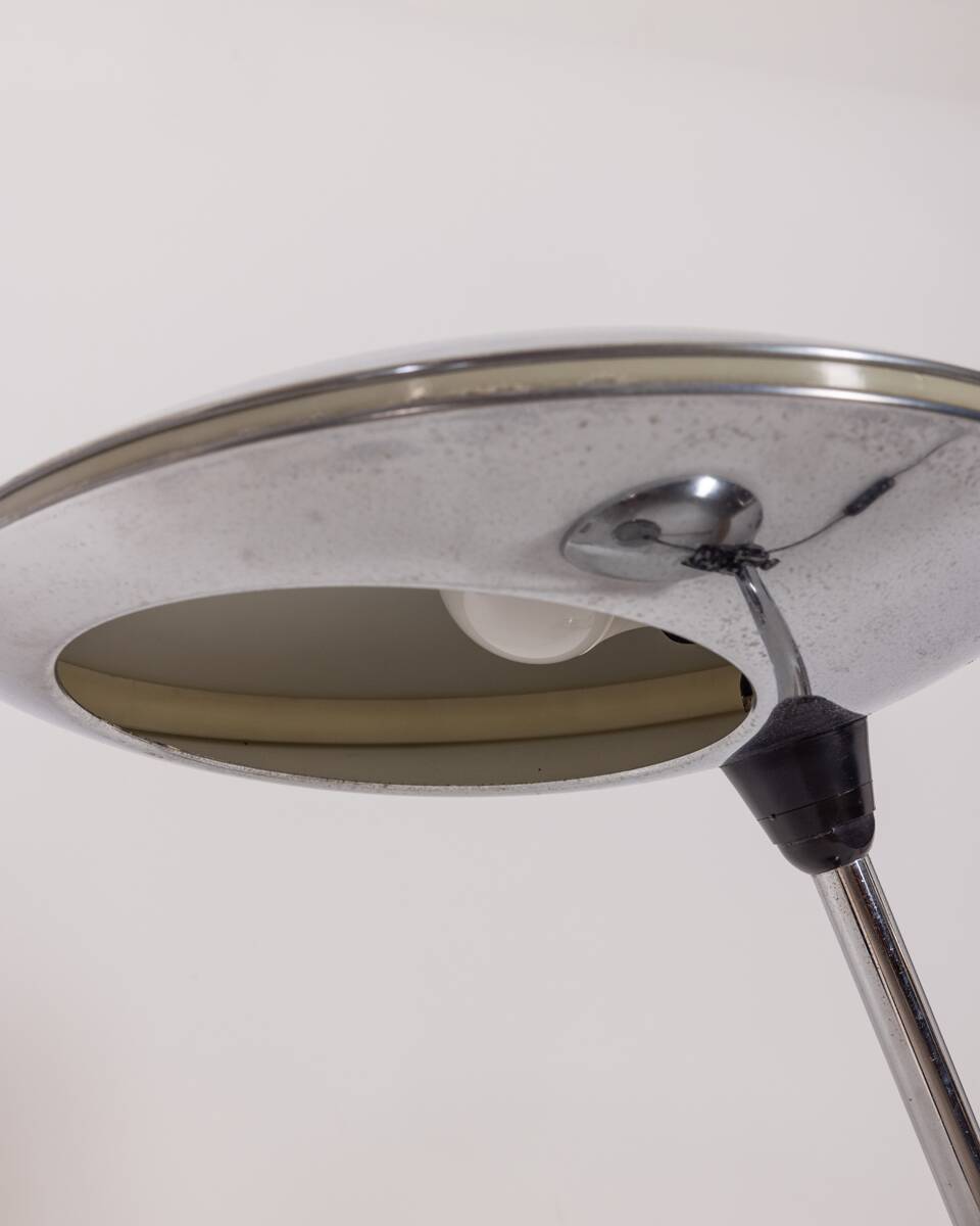 Vintage table lamp 60's ufo model design aluminor