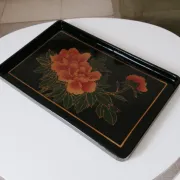 Vintage service platter in Japanese style from the 70s/80s.