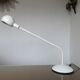 80s white metal desk lamp