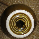 Enamelled ceramic lamp base