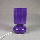 Lykta purple lamp Ikea opaline
