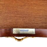 Bureau en marqueterie et bronze doré signé rinck à paris