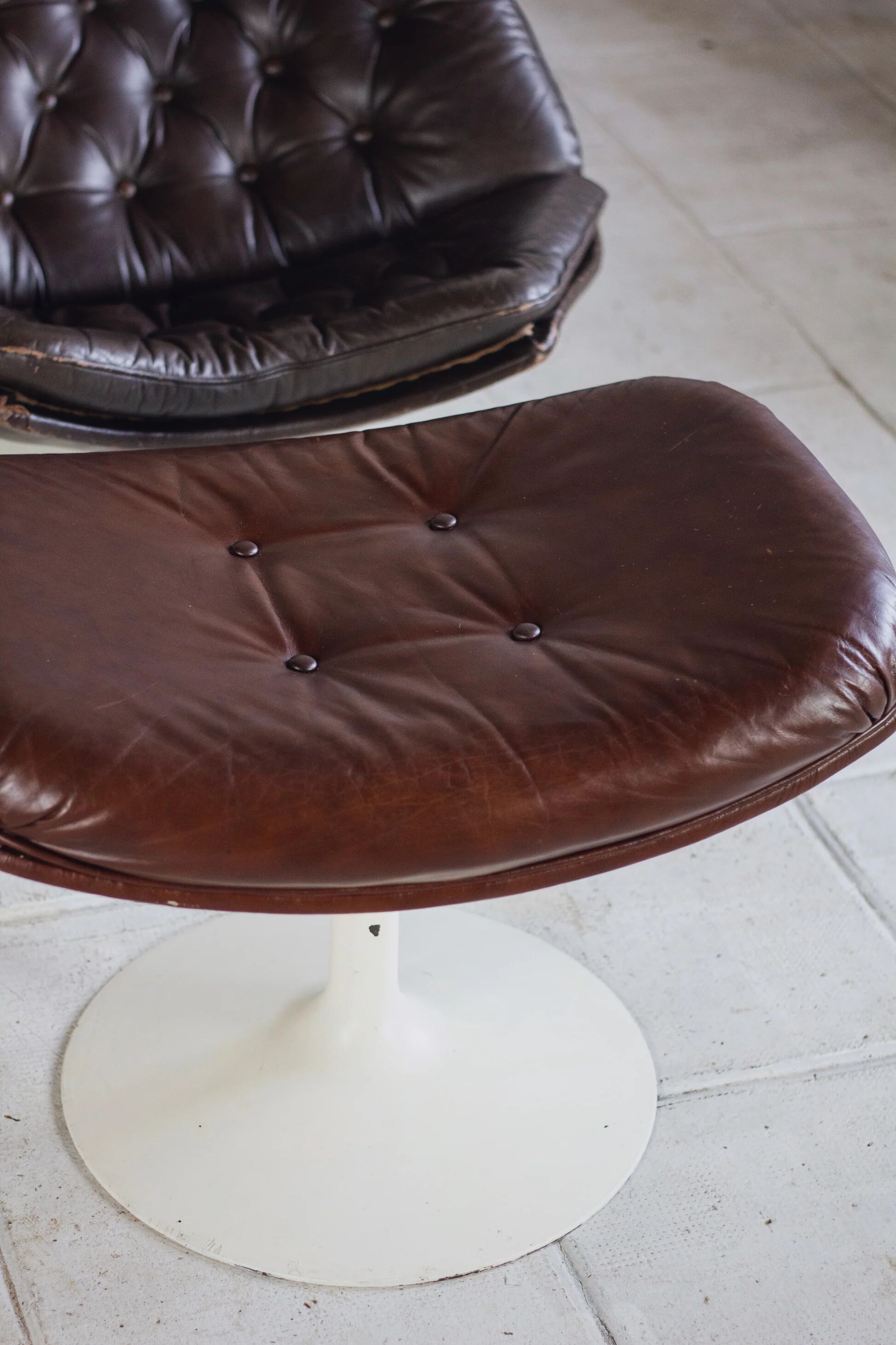 Armchair F588 and ottoman by Geoffrey Harcourt for Artifort, 1960