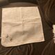 Embroidered linen and cotton napkins