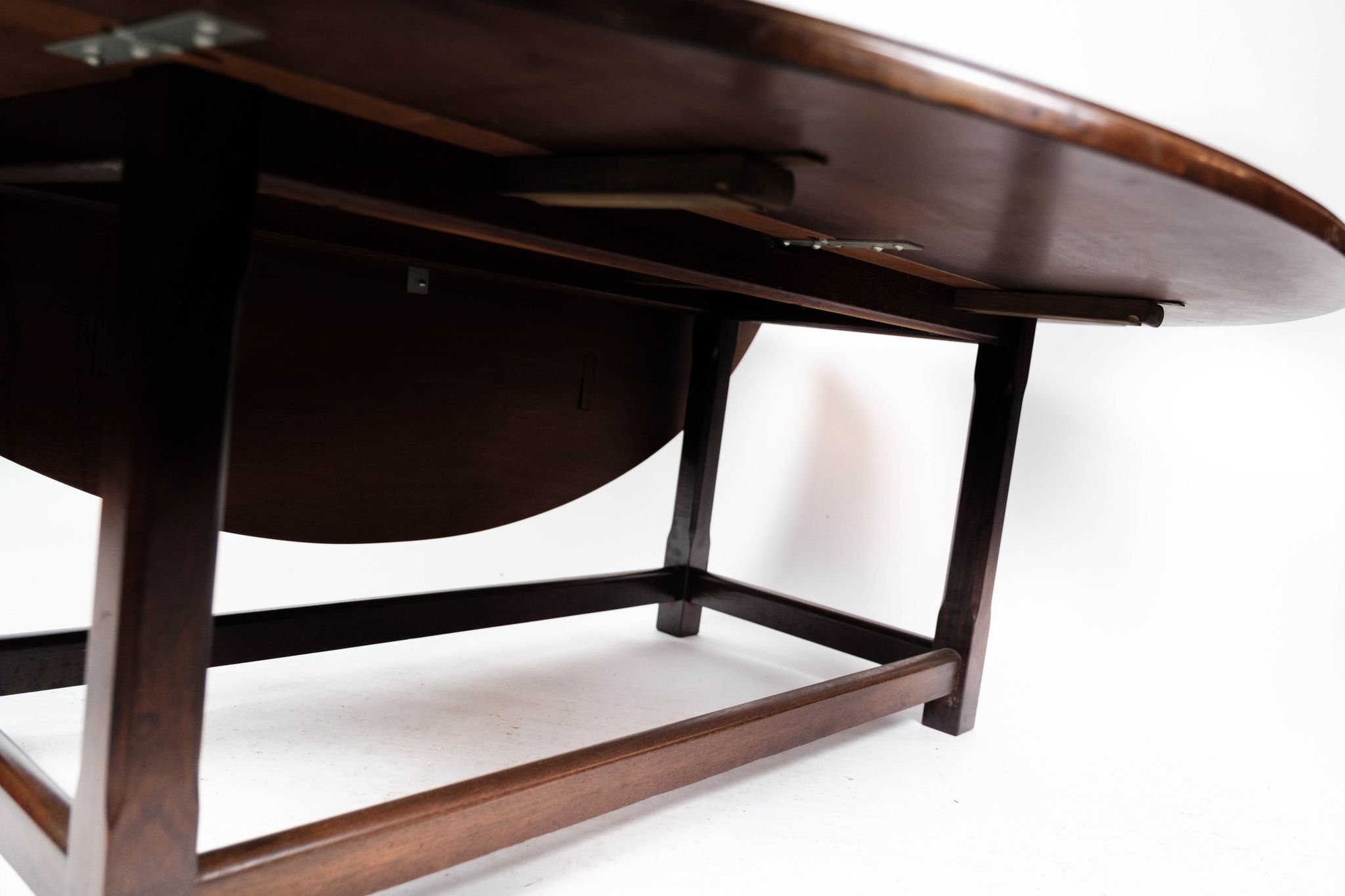 Table basse en acajou avec extensions, années 1930