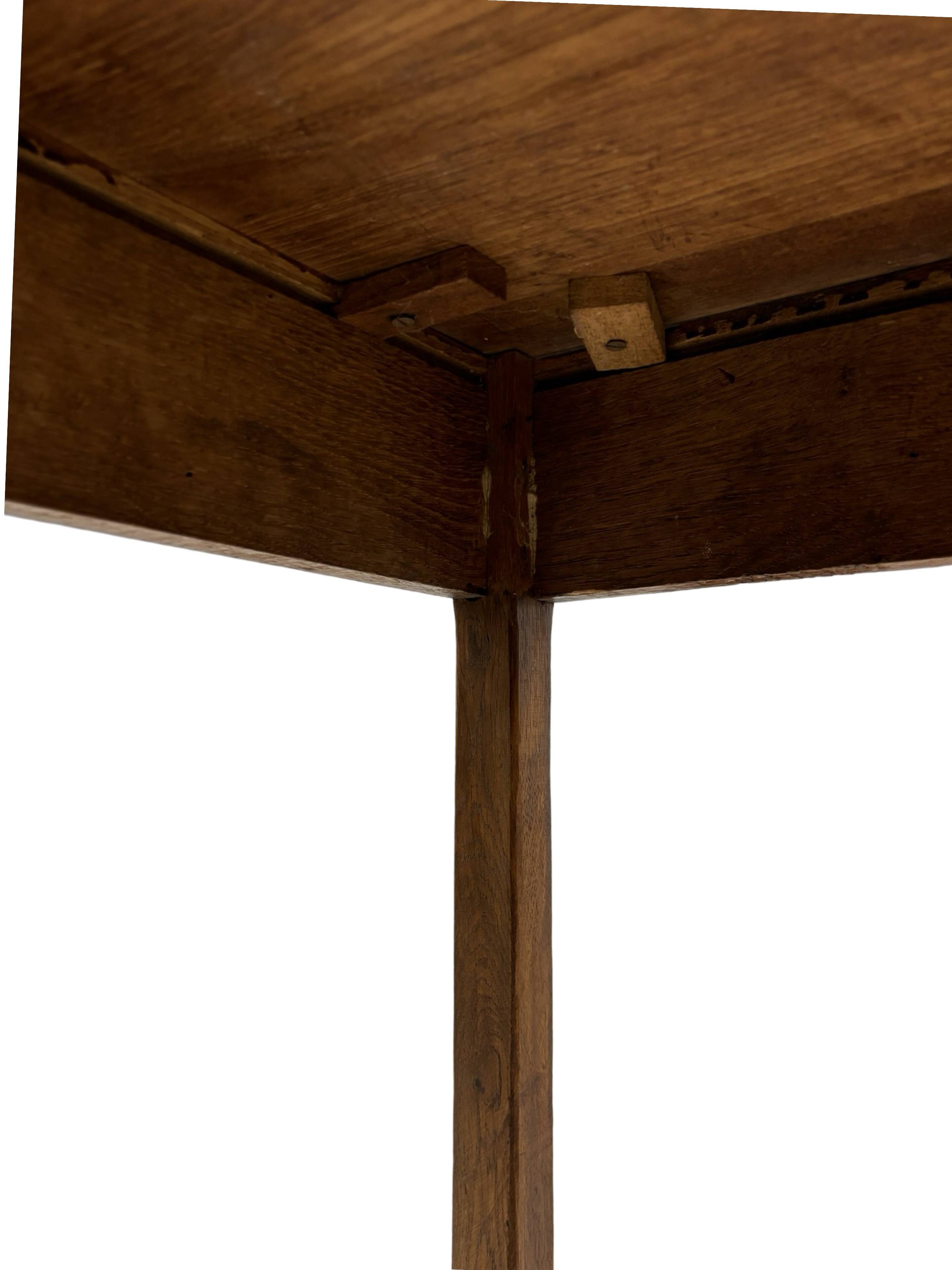 Art Deco Amsterdam School side table minimalist Design