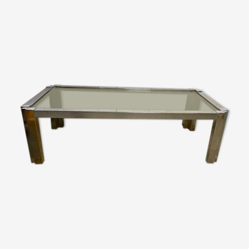 Chrome coffee table